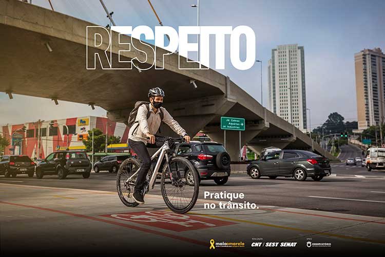 Maio Amarelo: no trânsito, respeito e responsabilidade são necessários